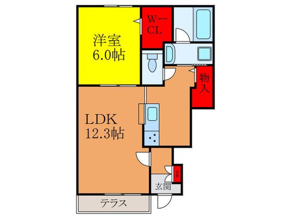 Affabileの物件間取画像